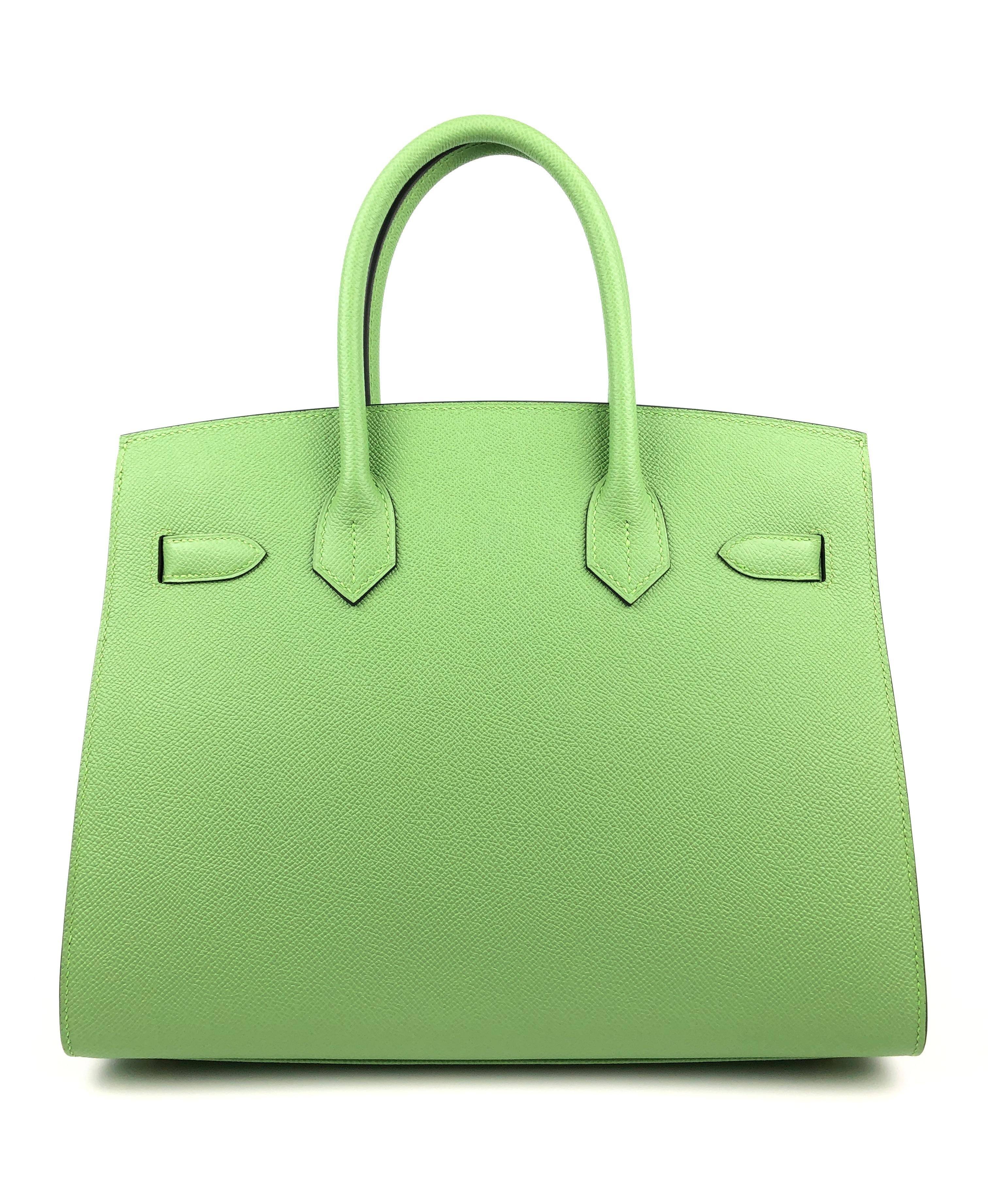 birkin 30 vert criquet