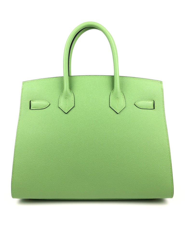 Hermes lime green 25 Ostrich Leather Kelly Bag at 1stDibs  hermes lime  kelly, lime green birkin bag, birkin bag lime green