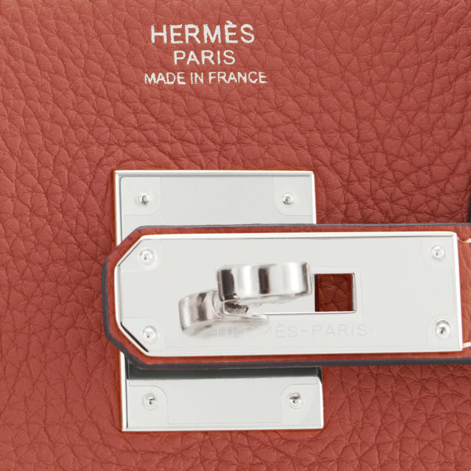 Hermes Birkin 30 Sienne Cognac Saddle Togo U Stamp, 2022 5