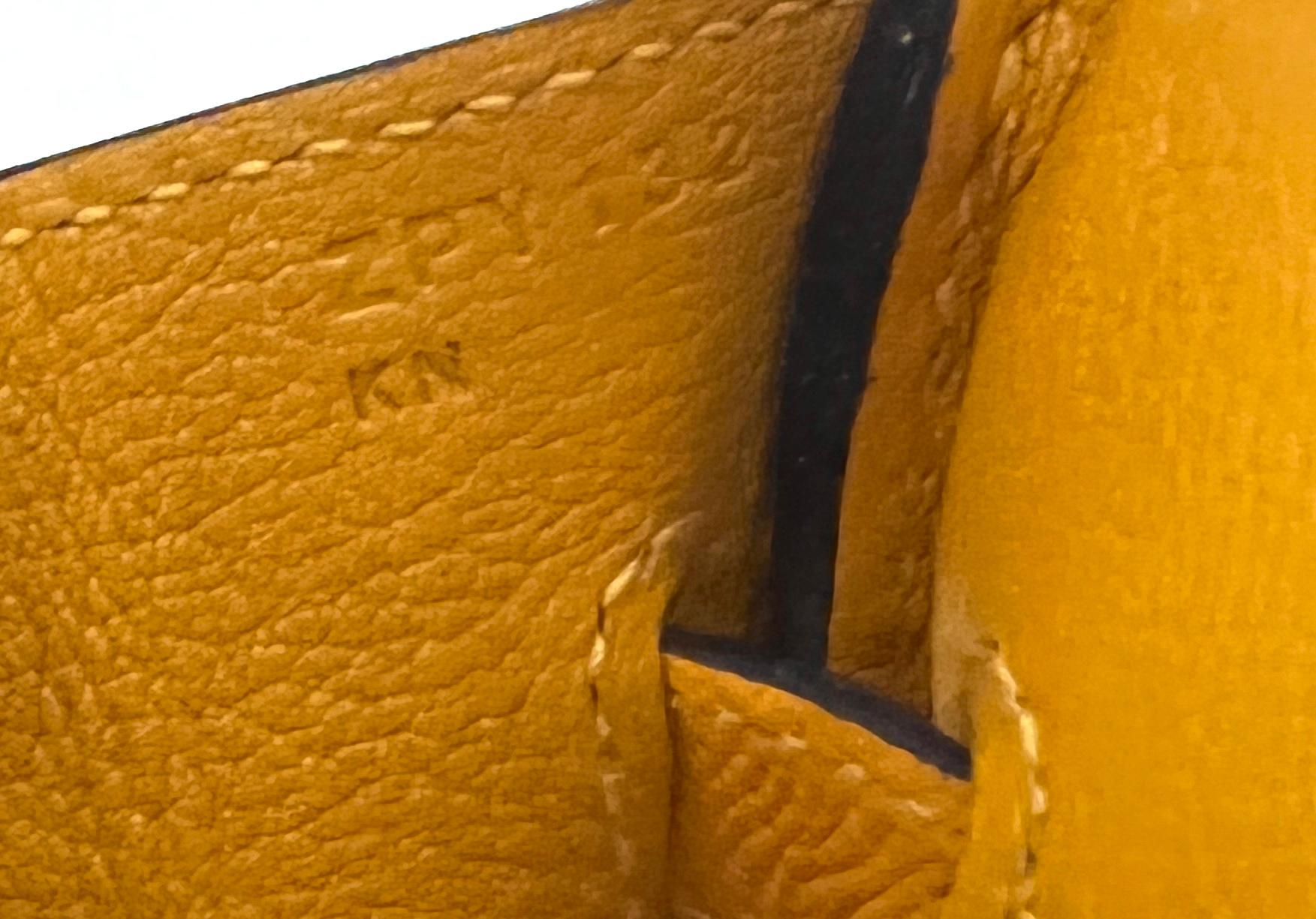 Hermes Birkin 30 Special Order HSS Jaune D'or Yellow Epsom Gold Hardware 2021 In New Condition In Miami, FL