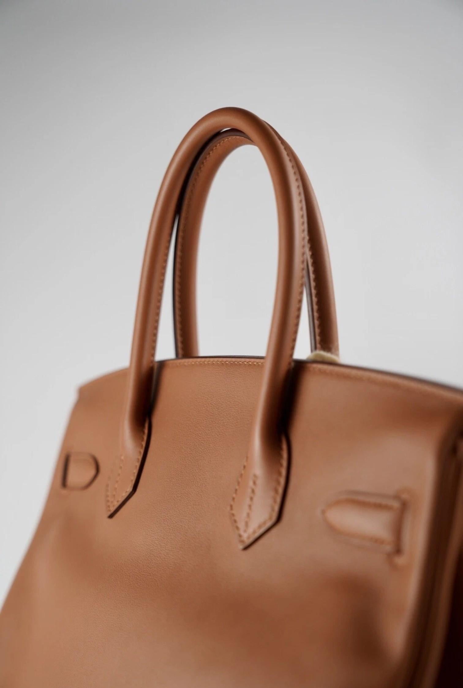 Hermes Birkin 30 Swift Epsom Tressage Gold/Bleu du Nord/Bleu Indigo Limited Edit en vente 14