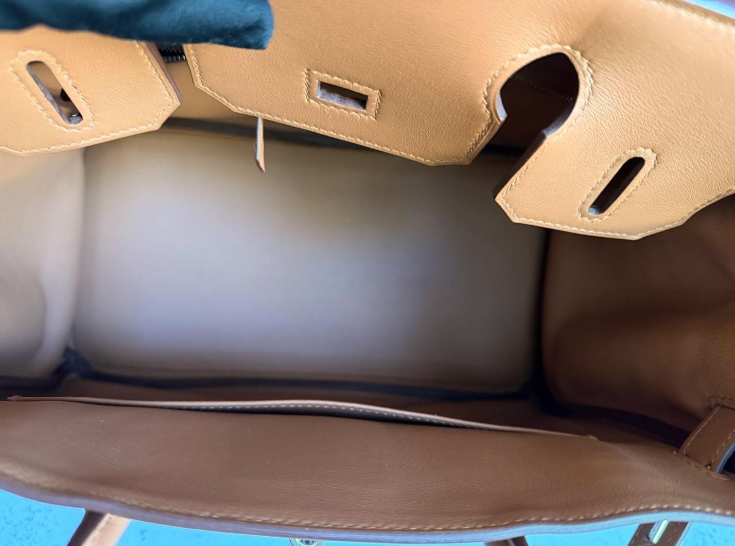 Hermes Birkin 30 Swift Epsom Tressage Gold/Bleu du Nord/Bleu Indigo Limited Edit en vente 1