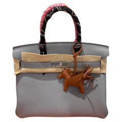 Hermes Birkin 30 Togo bag Gris Pantin