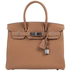 Hermès Birkin 30 Togo Gold PHW