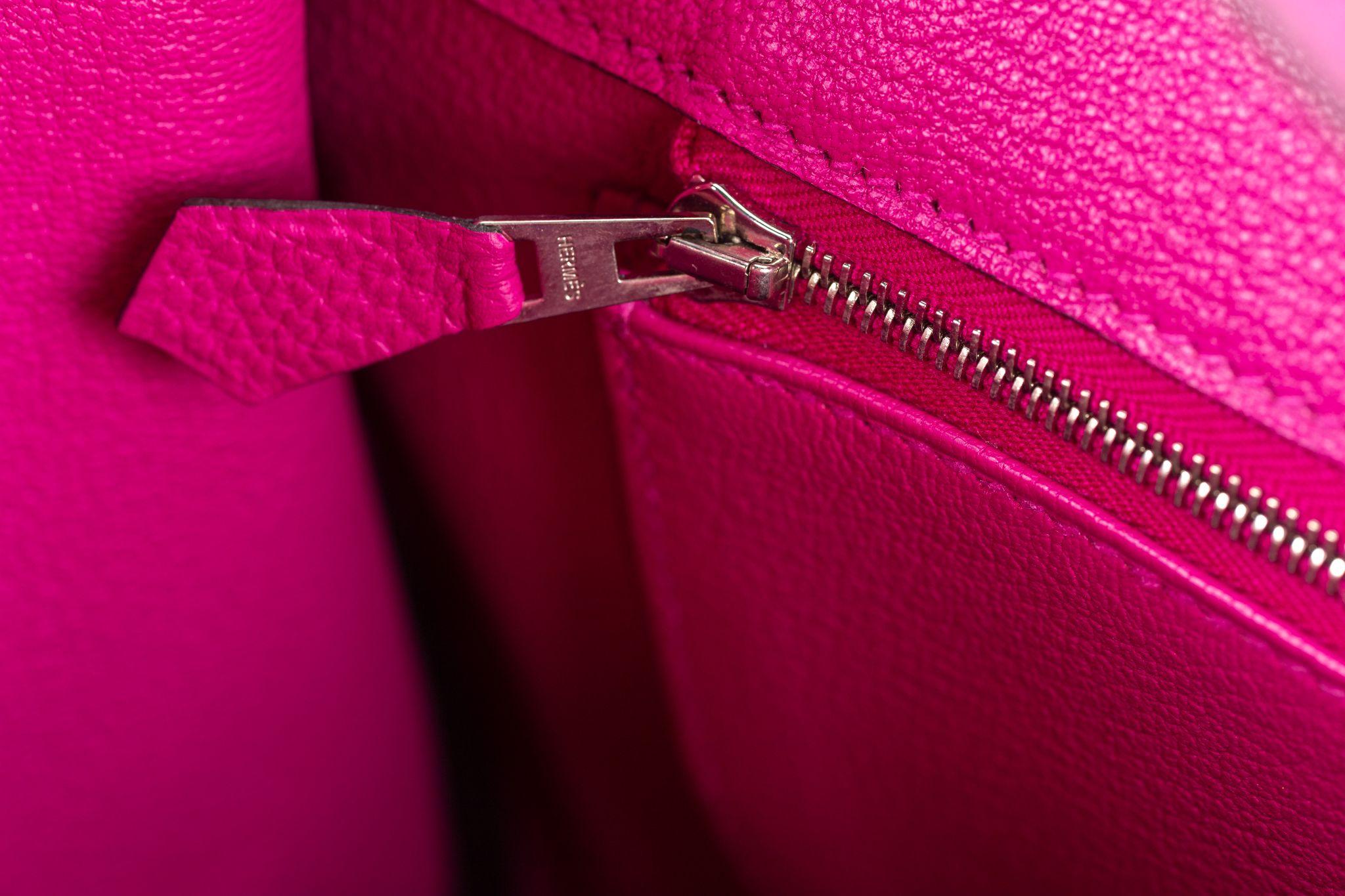 Hermès Birkin 30 Togo Magnolia Palladium 5