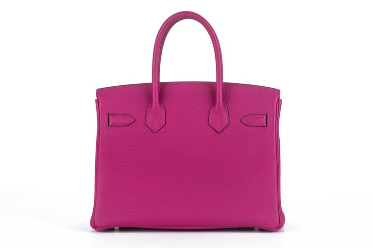 Hermès Birkin 30 Togo Magnolia Palladium
