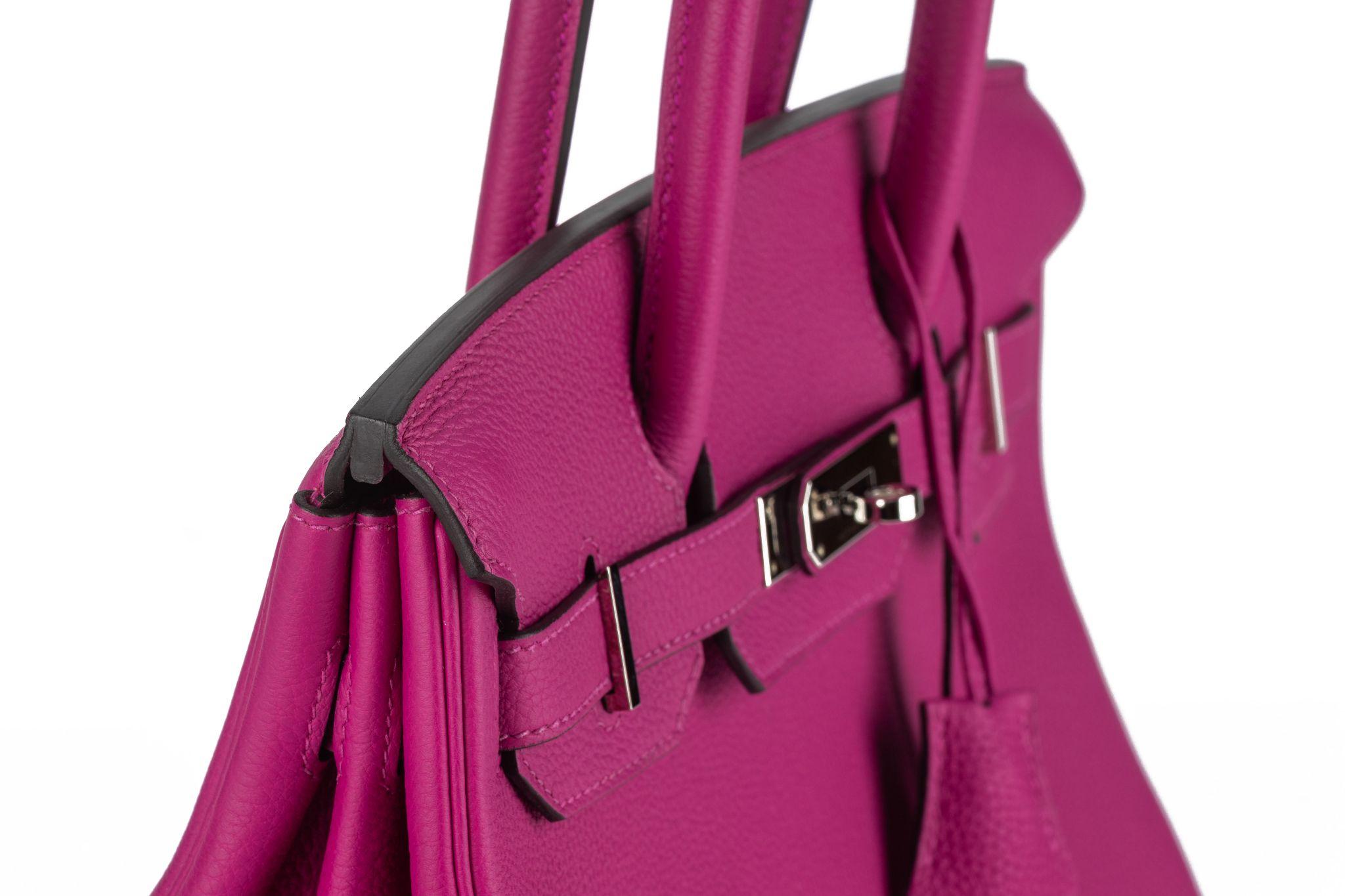 Hermès Birkin 30 Togo Magnolia Palladium 4