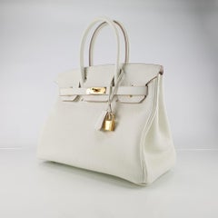 Hermes Birkin 30 Togo Mushroom Gold Gardware
