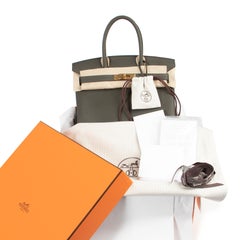 Hermes Birkin 30 Togo Vert De Gris GHW