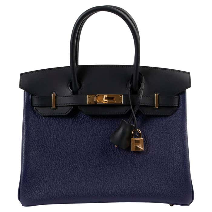 Hermès Birkin 30 Touch 2 Taurillon Clemence/Veau Sombrer at 1stDibs ...