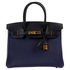 Hermès Birkin 30 Touch 2 Taurillon Clemence/Veau Sombrer