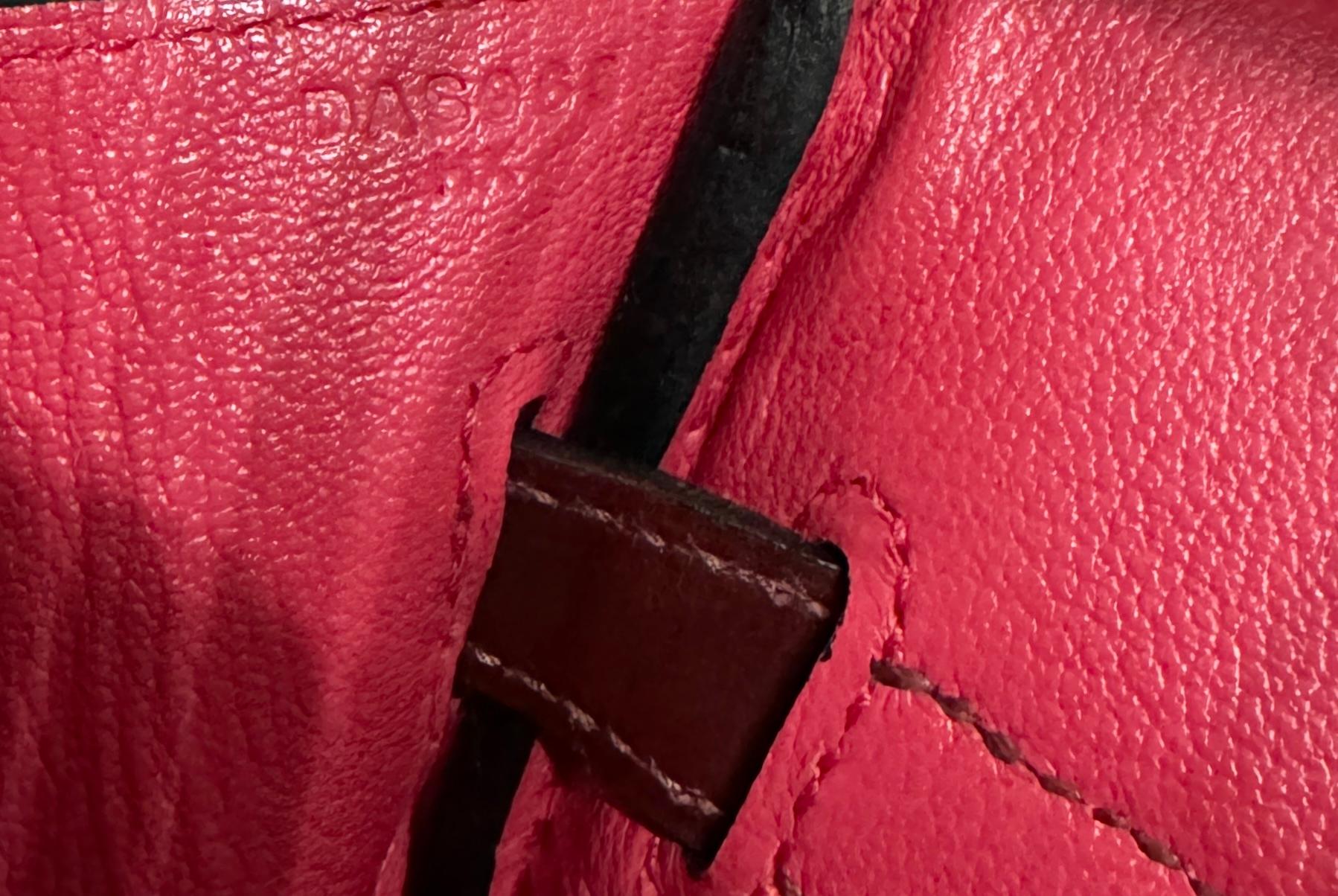 Hermes Birkin 30 Touch Verso Rouge H Red Rose Azalea Pink Leather Gold Hardware 6