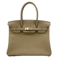 Hermes Birkin 30 Brown Ostrich Bag For Sale at 1stDibs