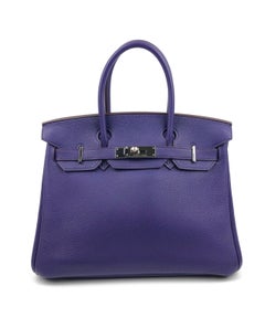 Hermes Birkin 30 Ultraviolet Purple Palladium Hardware