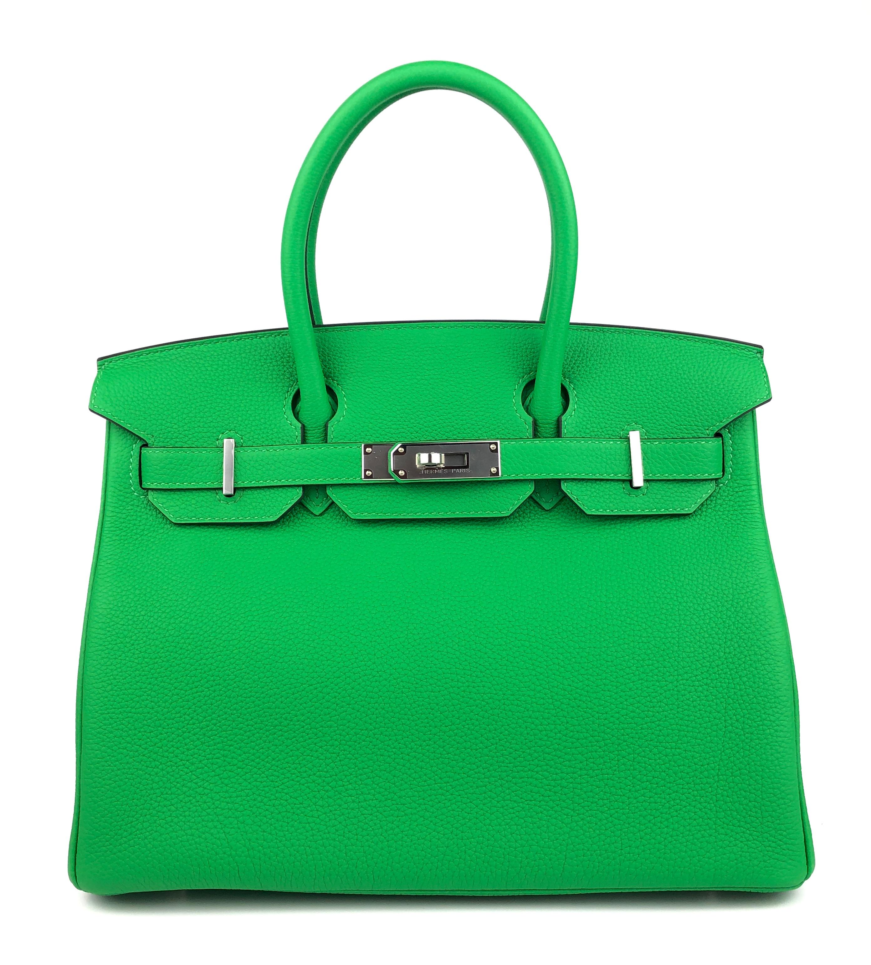 hermes bamboo green