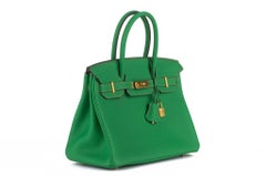Hermès Birkin 30 Verso Bamboo Togo