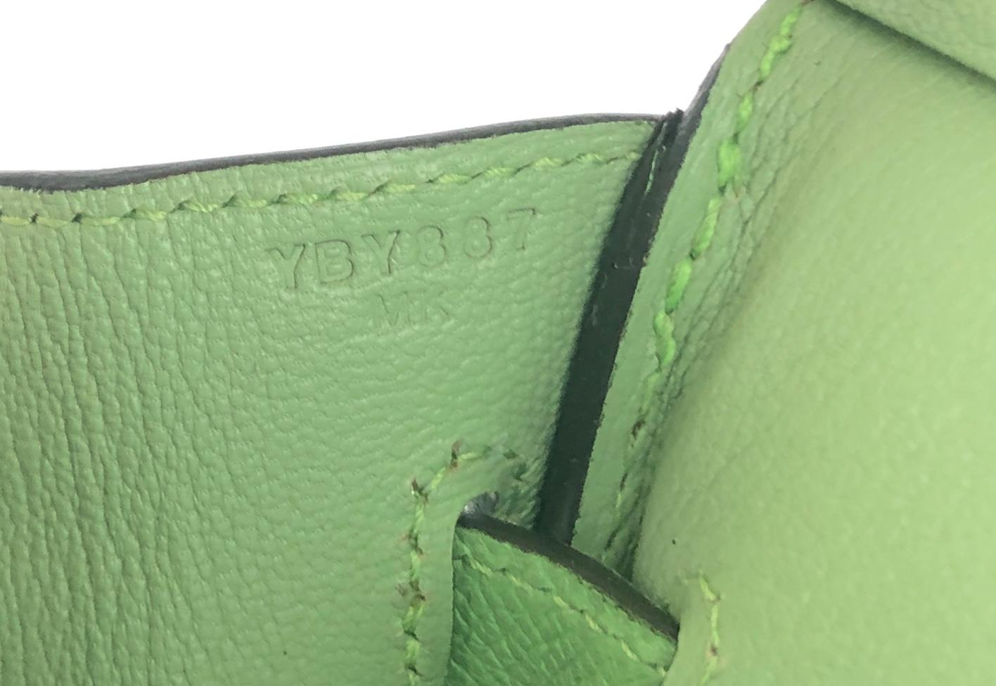 Women's or Men's Hermes Birkin 30 Vert Criquet Green Epsom Leather Handbag Gold Hardware 2020