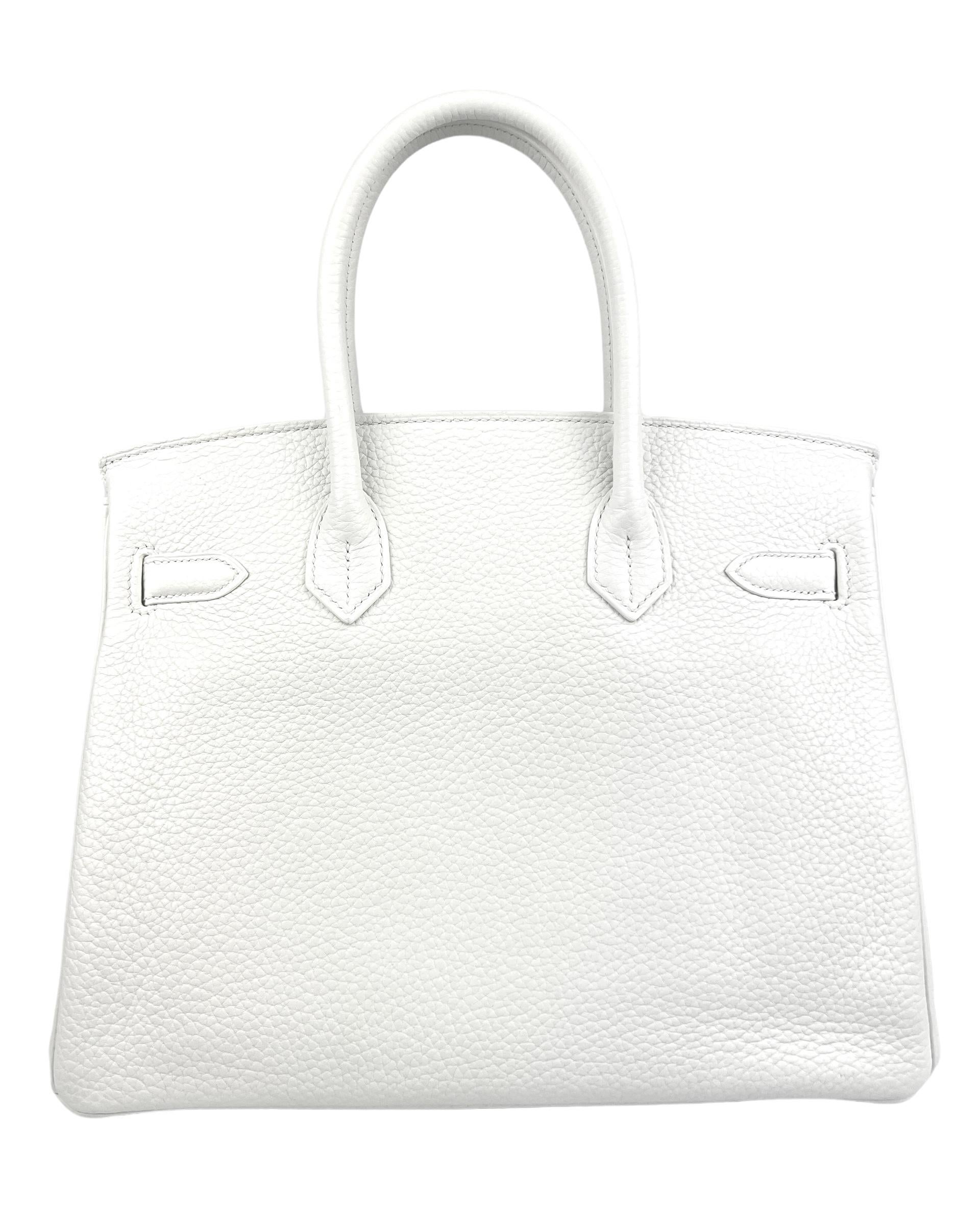 hermes white birkin