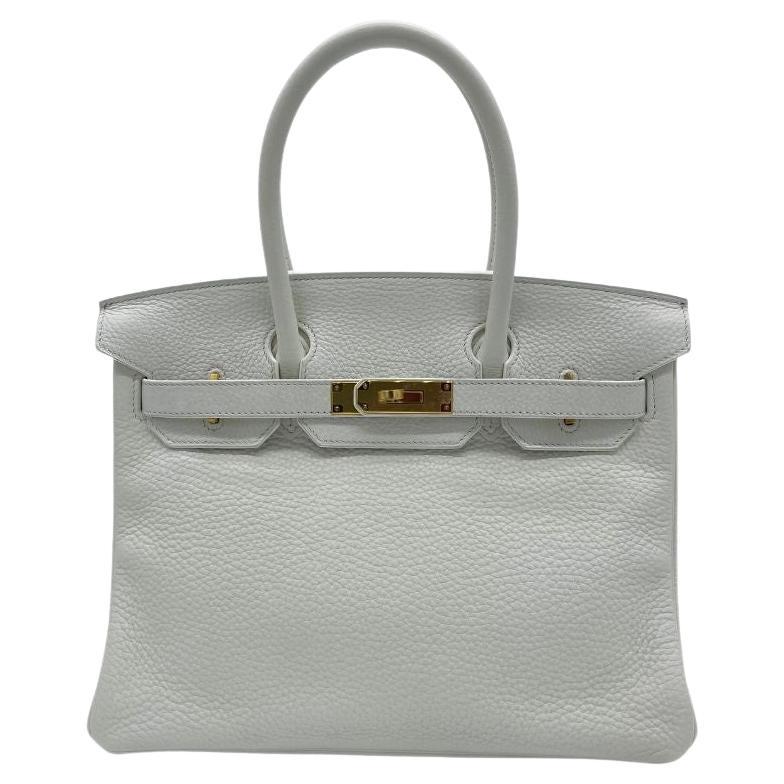 White Togo Birkin 40 Palladium Hardware, 2015, Handbags and Accessories, 2021