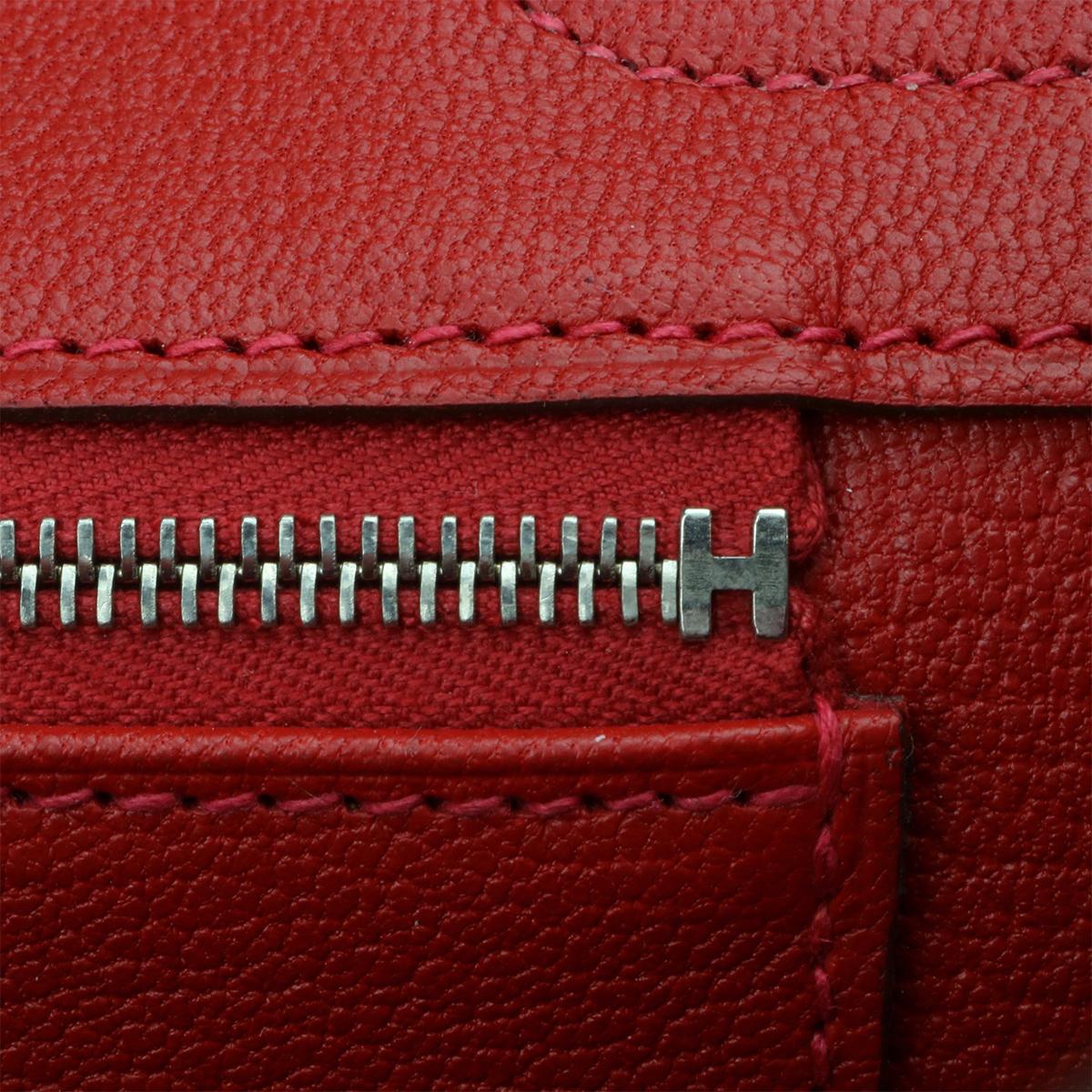 Hermès Birkin 30cm Bag Rouge Casaque Epsom Leather w/Palladium Hardware 2013 9