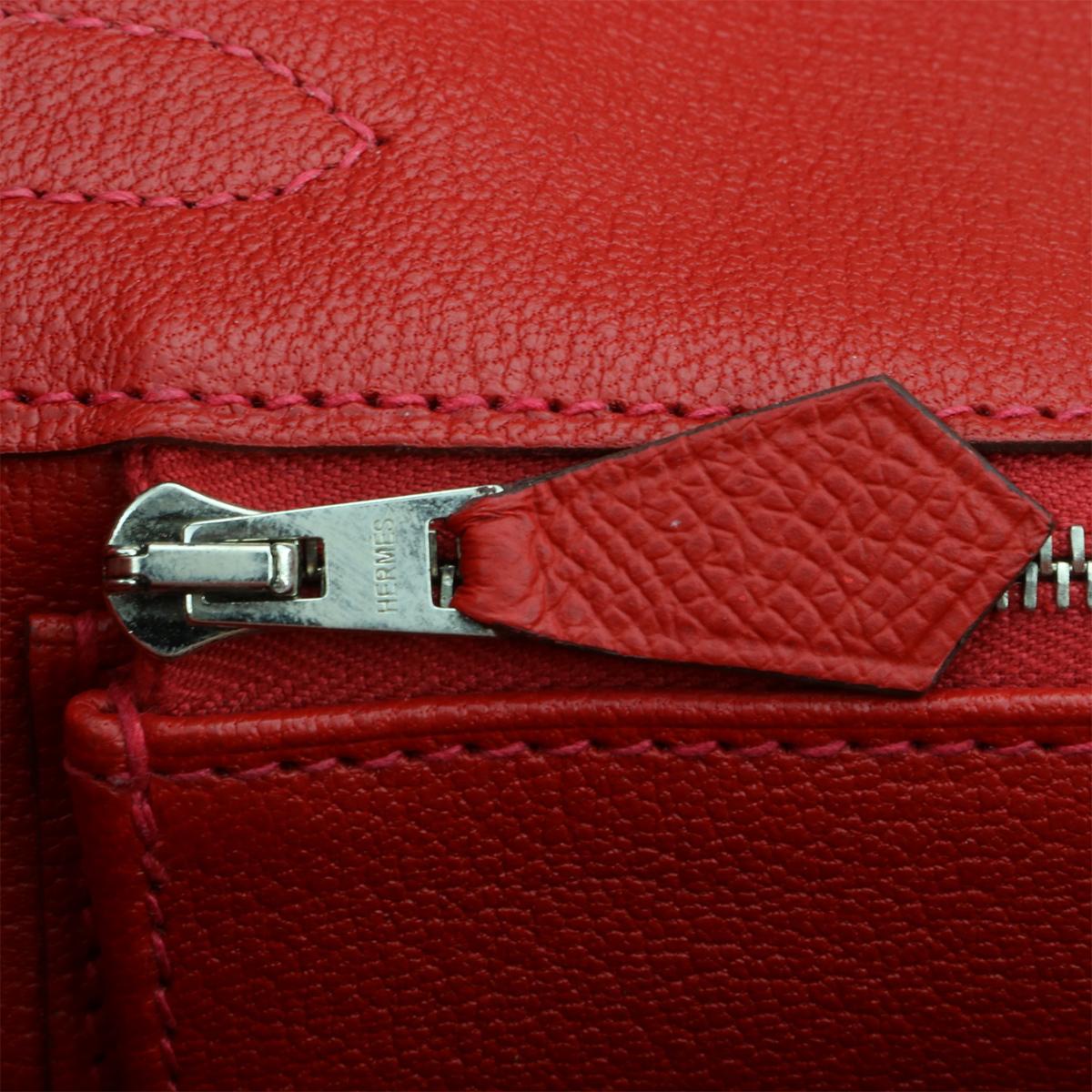 Hermès Birkin 30cm Bag Rouge Casaque Epsom Leather w/Palladium Hardware 2013 10