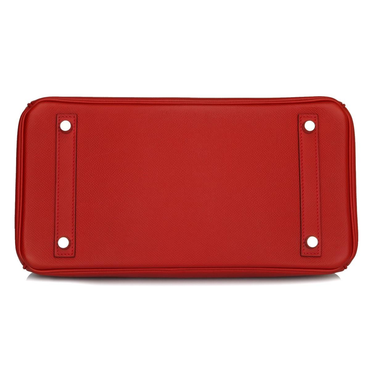 Hermès Birkin 30cm Bag Rouge Casaque Epsom Leather w/Palladium Hardware 2013 1
