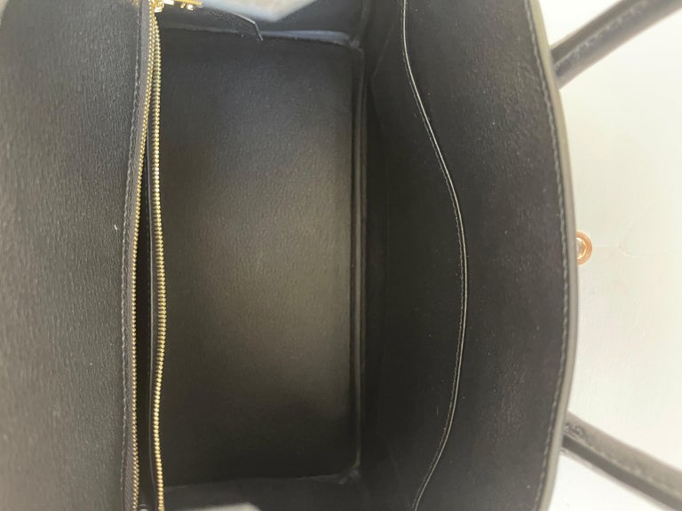 Hermès Birkin 30 Top Handle Bag In Black Ostrich With Rose Gold Hardware