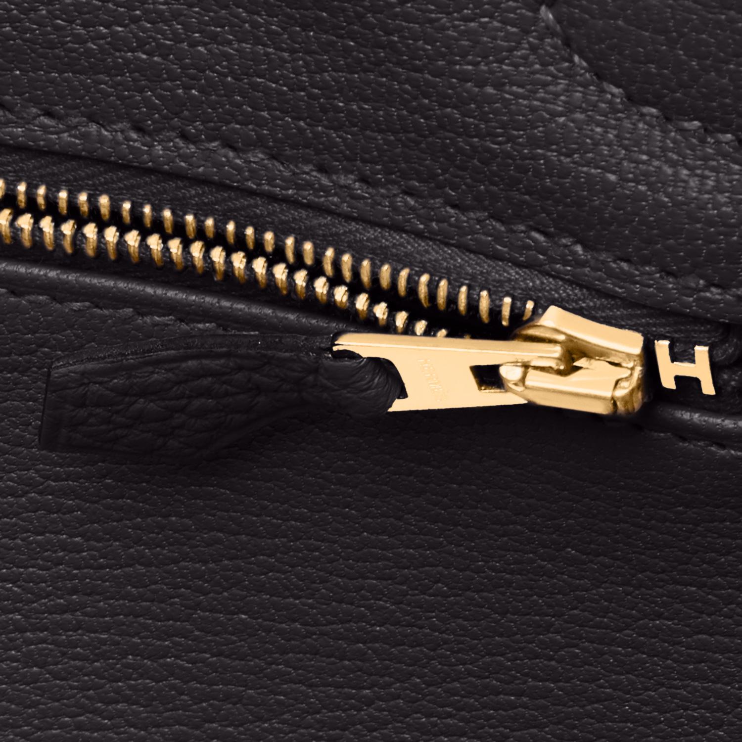 Hermes Birkin 30cm Black Togo Gold Hardware Bag U Stamp, 2022 For Sale 4