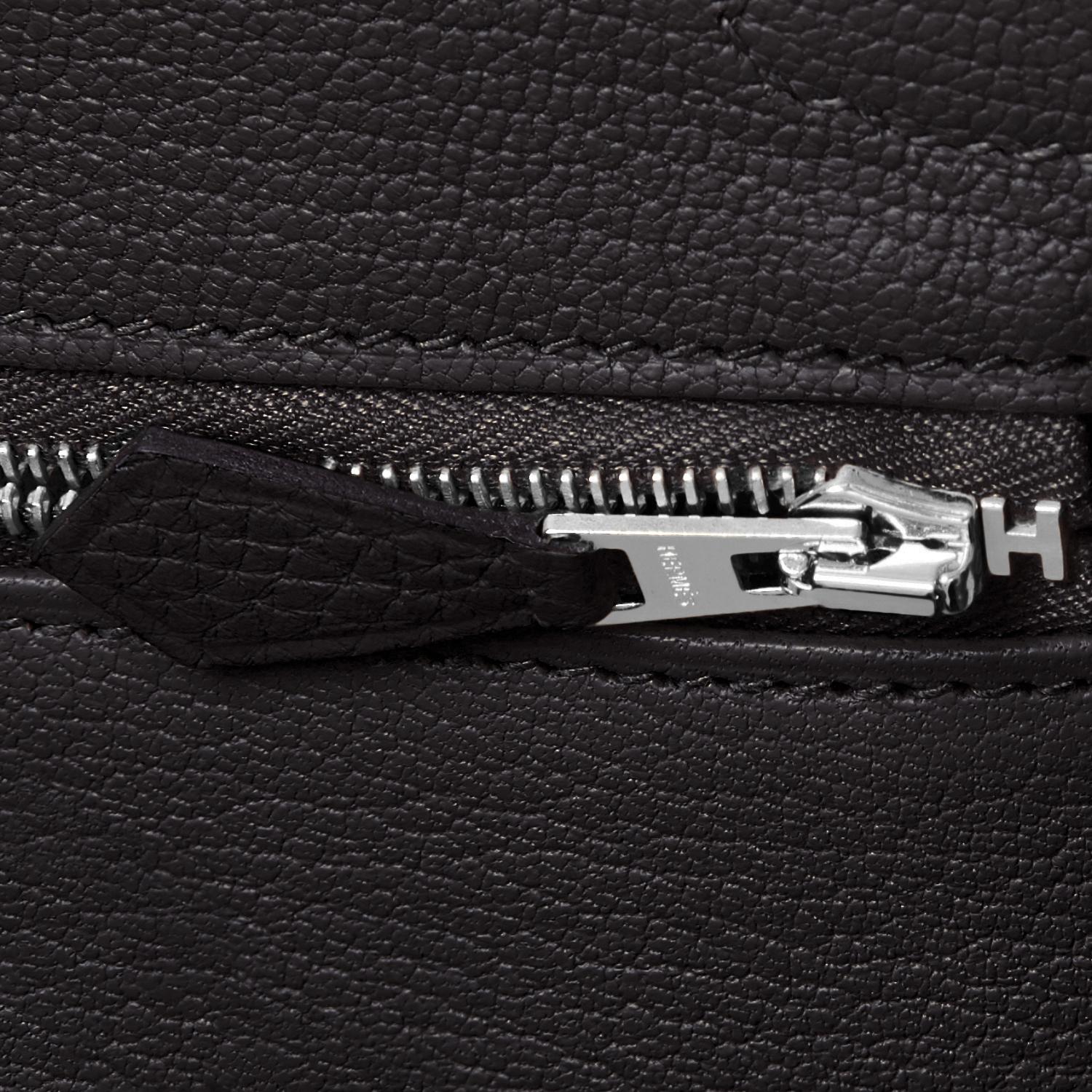 Hermes Birkin 30cm Black Togo Palladium Hardware Bag Y Stamp, 2020 7