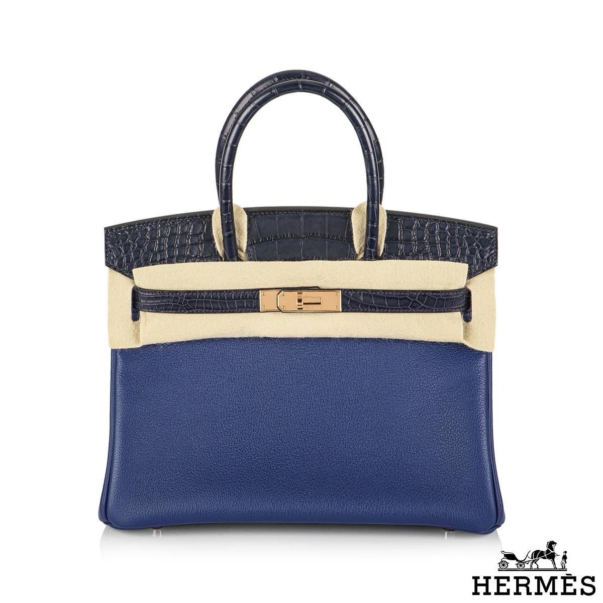 An unworn limited edition Hermès Touch Birkin 30 cm bag. The exterior of this Birkin 