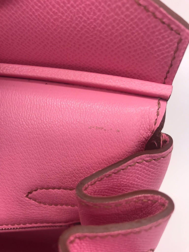 Hermès Bubblegum Pink Epsom 30 cm Birkin with Palladium at 1stDibs