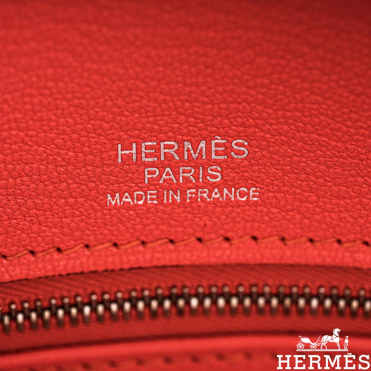 Hermès Birkin 30cm Casaque Bleu Indigo/ Rouge Sellier/ Rose Texas Veau Epsom PHW 2