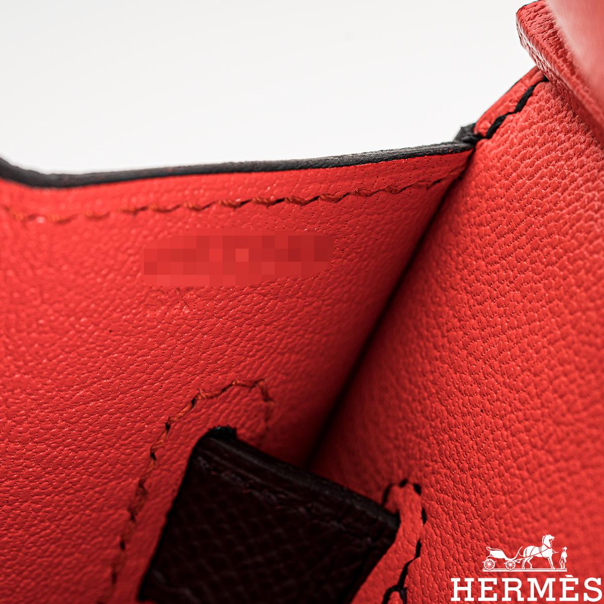 Hermès Birkin 30cm Casaque Bleu Indigo/ Rouge Sellier/ Rose Texas Veau Epsom PHW 4