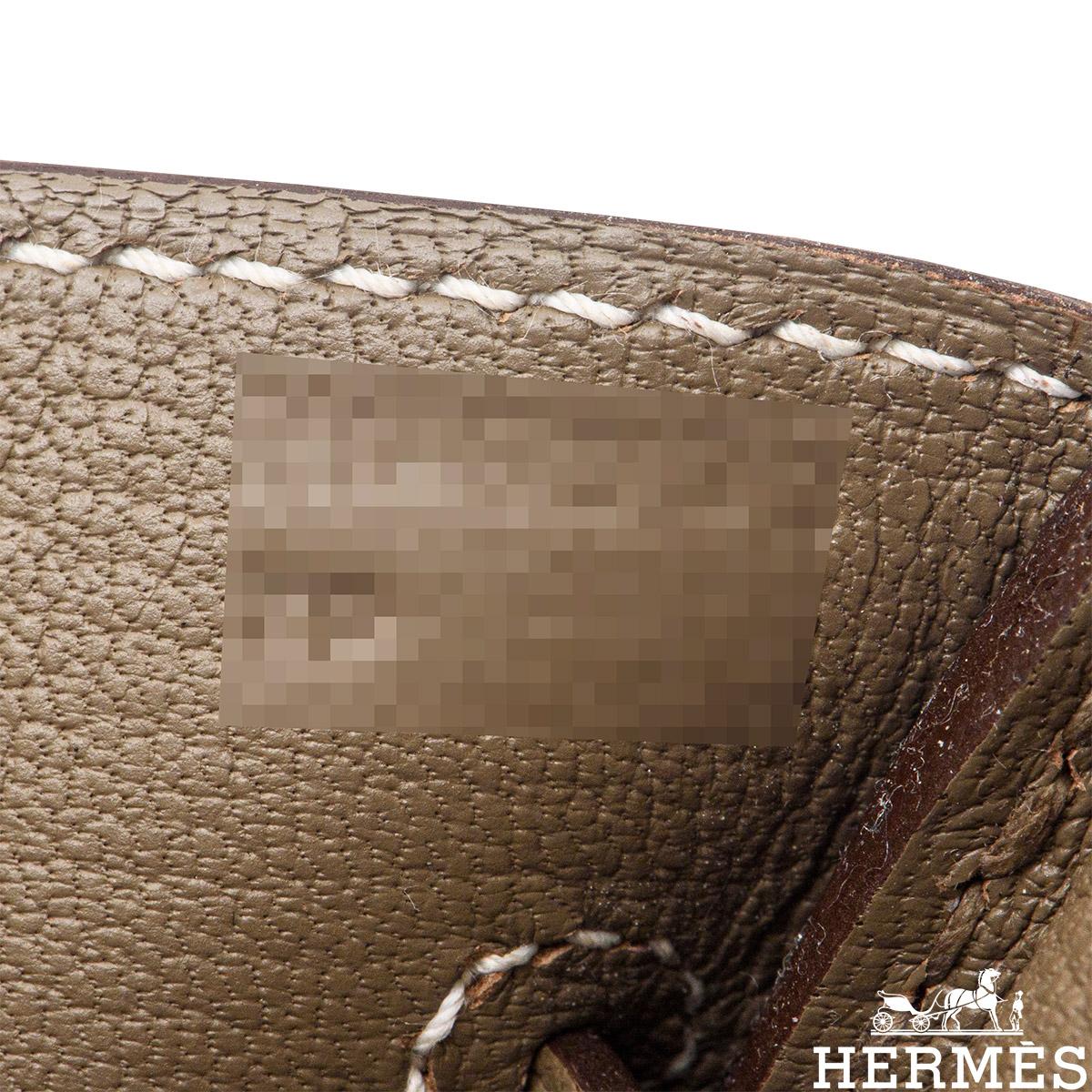 Hermès Birkin 30cm Etoupe Veau Epsom PHW 1