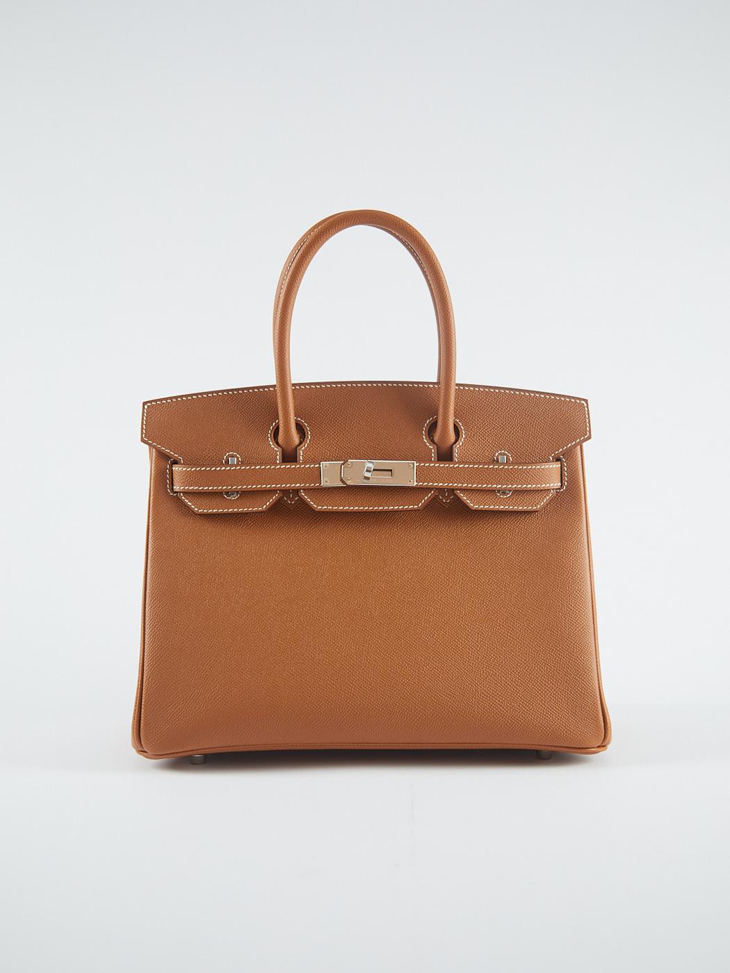 HERMÈS BIRKIN 30CM GOLD Epsom Leather with Palladium Hardware at 1stDibs hermes 30 birkin