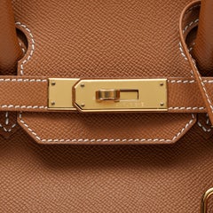 Hermès Birkin 30cm Gold on Gold Togo Leather
