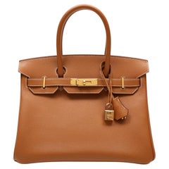 Hermès Birkin 30cm Gold on Gold Togo Leather