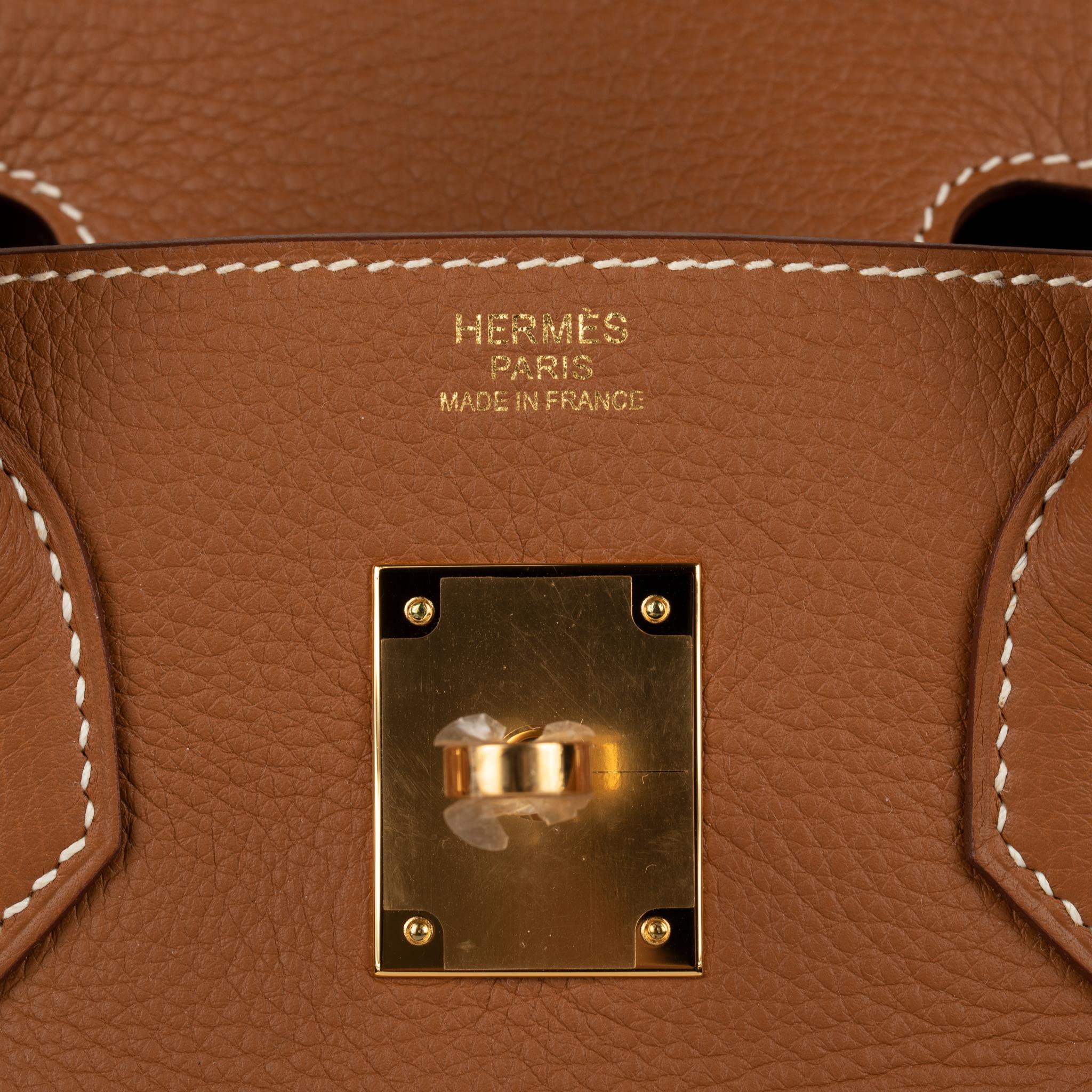 Hermès Birkin 30cm Gold Togo Leder Gold Hardware 2