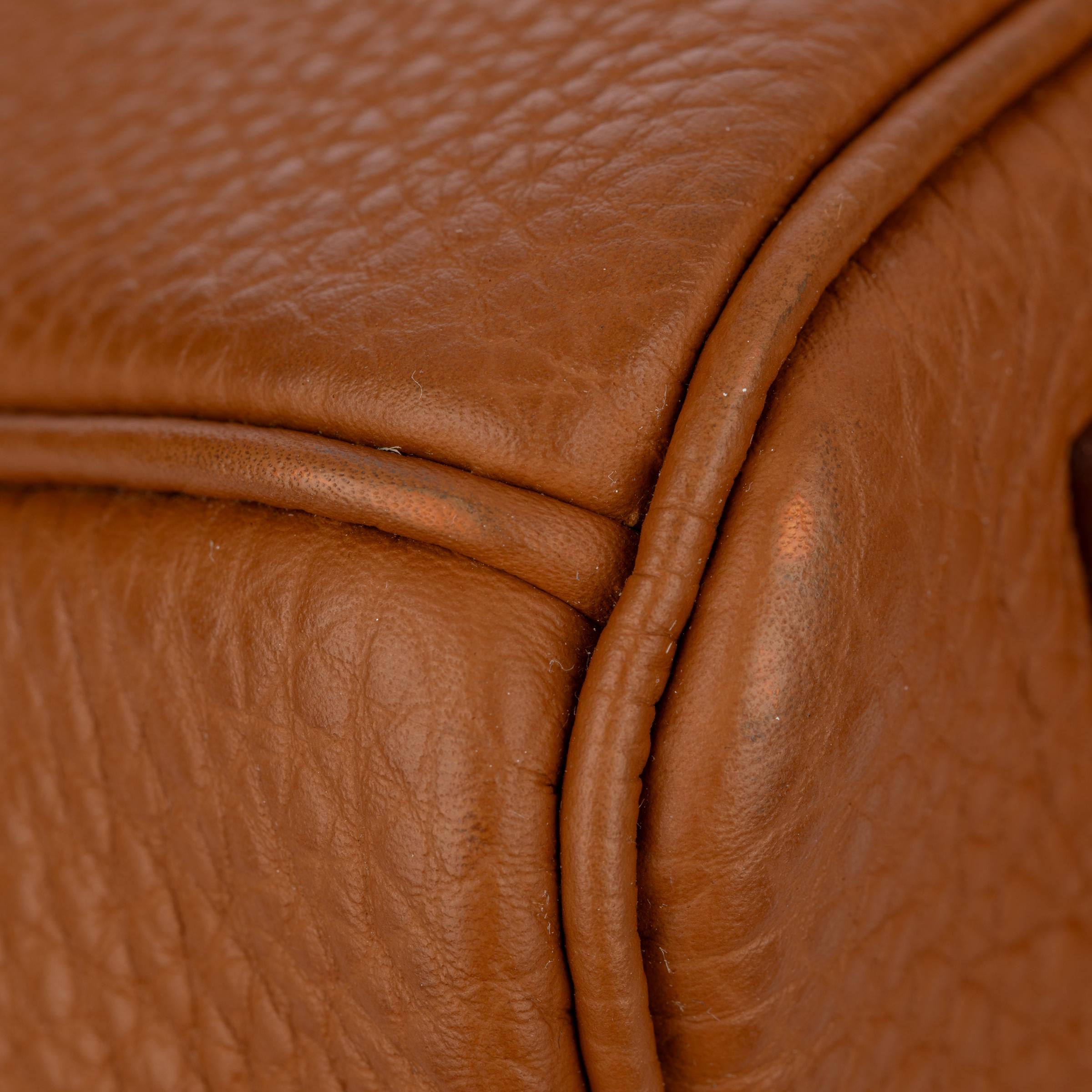 Hermes Birkin 30cm Piel Togo Dorada Herrajes Paladio 10