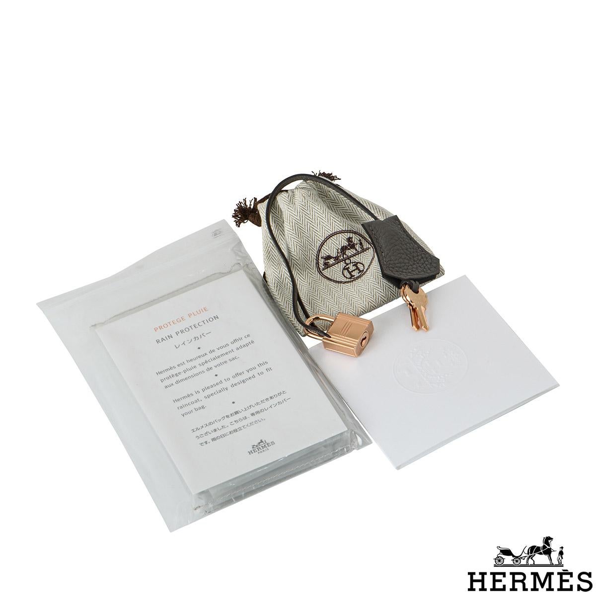 Hermès Birkin 30cm Gris Meyer Veau Togo RGHW 3