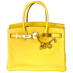 Hermes Jaune De Naples - 19 For Sale on 1stDibs