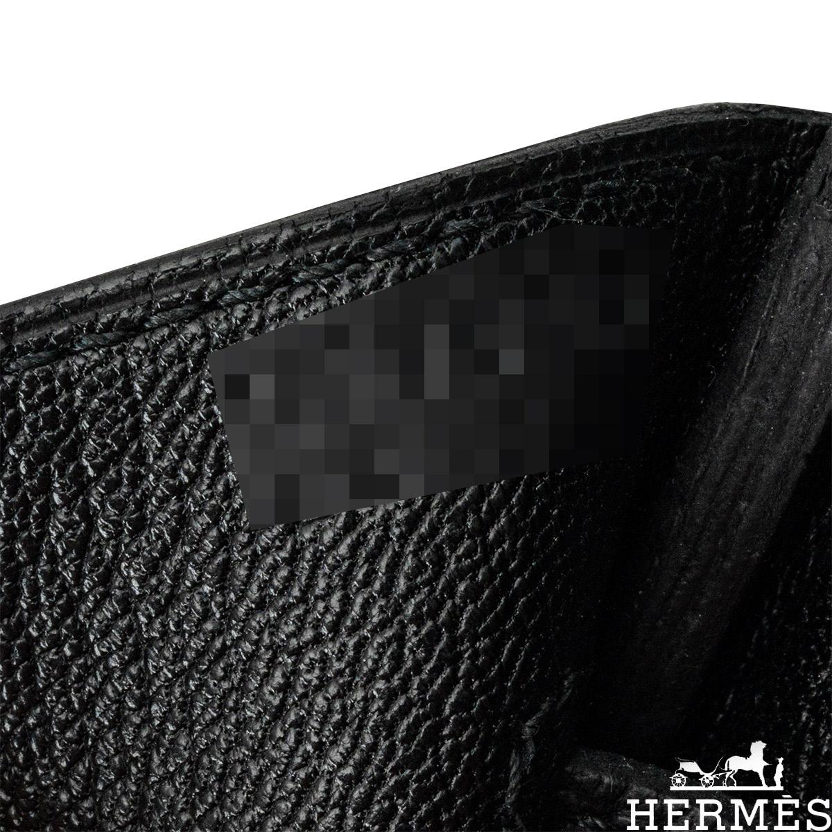 Hermès Birkin 30cm Noir Piel De Becerro Togo GHW 1
