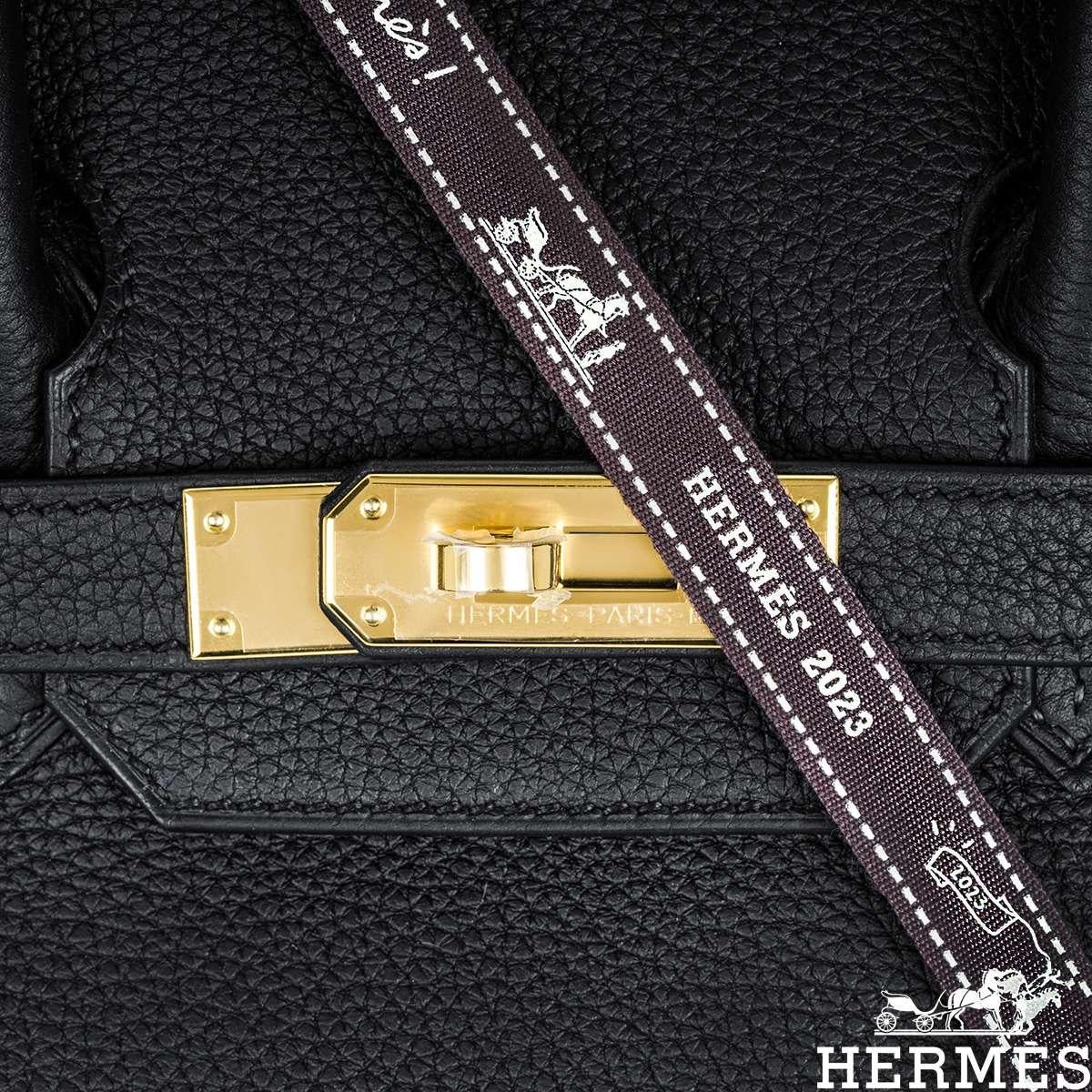 Hermès Birkin 30cm Noir Veau Togo GHW For Sale 7