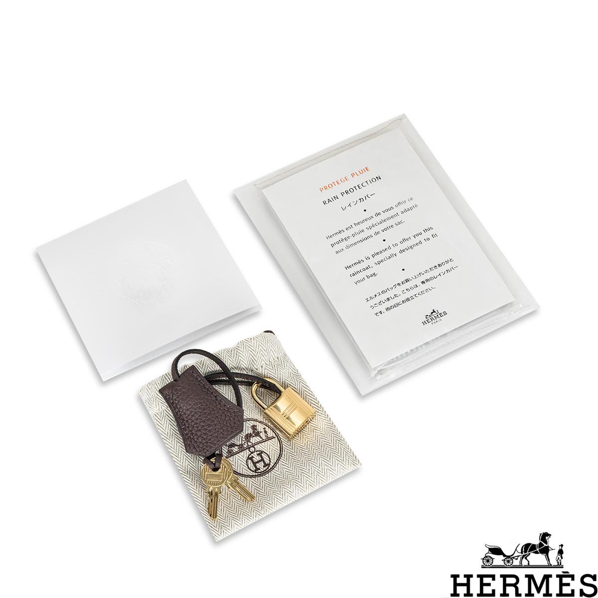 Hermès Birkin 30cm Rogue Sellier Togo GHW 4