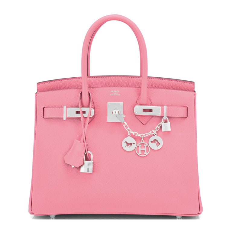 Hermes Birkin 30cm Rose Confetti Pink Epsom Palladium Y Stamp, 2020 at ...