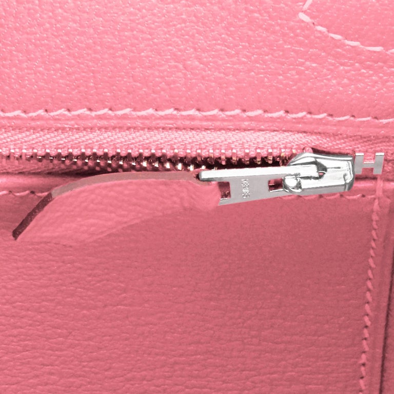 Hermès Bubblegum Pink Epsom 30 cm Birkin with Palladium at 1stDibs