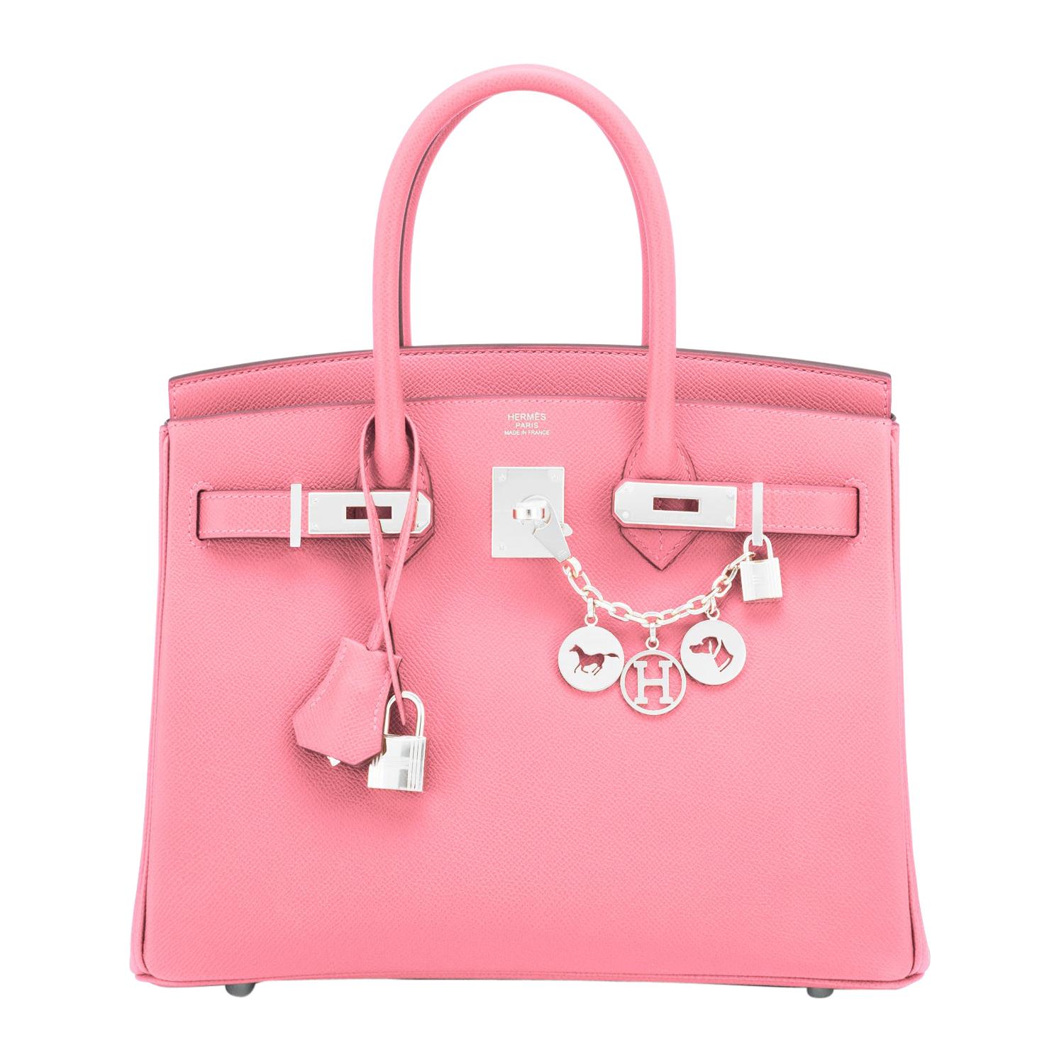 Pink Hermes Bags - 56 For Sale on 1stDibs  pink birkin bag cost, pink  birkin bag price, birkin bag pink price