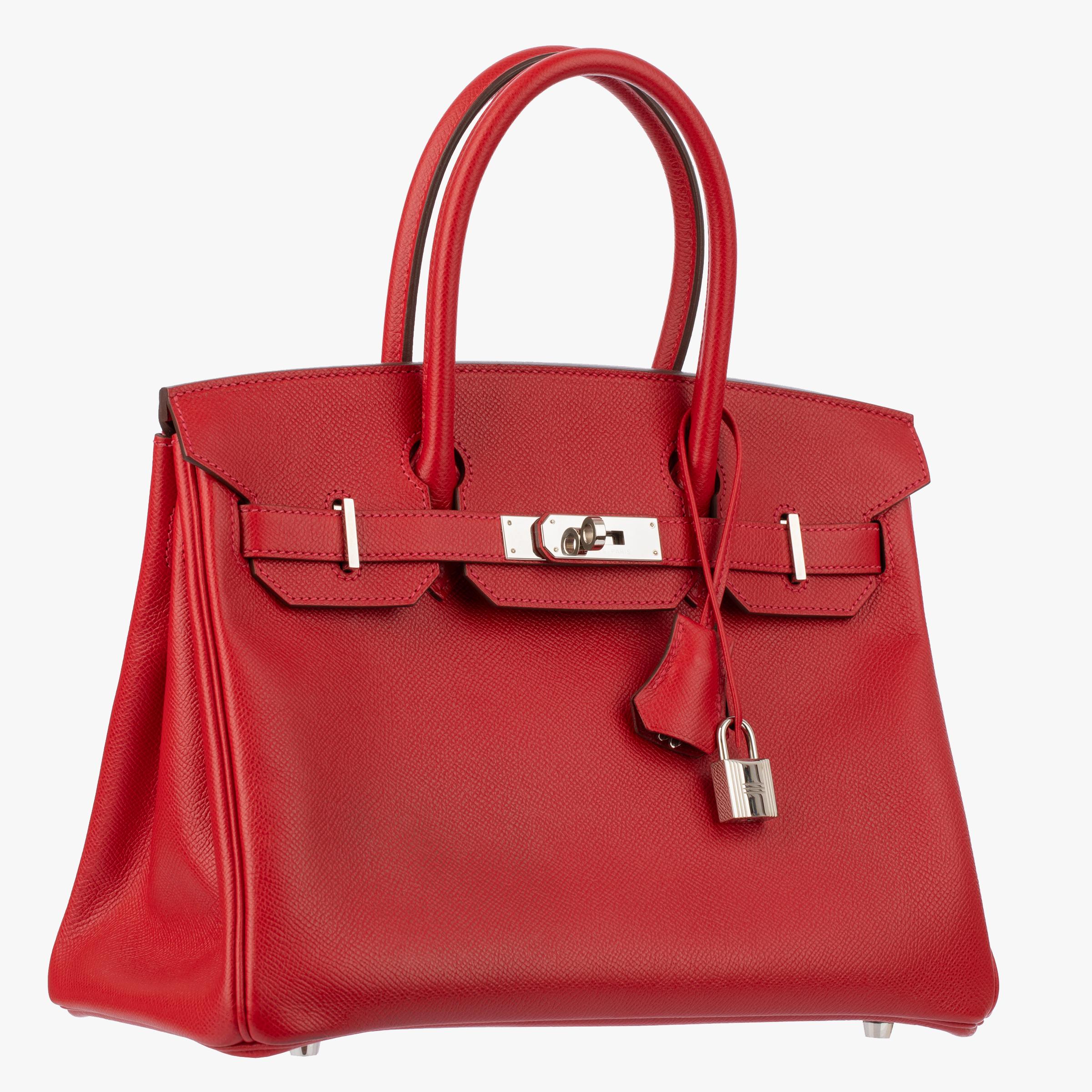 Brand: Hermes

Product: Birkin Retourne

Size:
- CM: L 30 cm x H 21 cm x D 15 cm
- INCH: W 12
