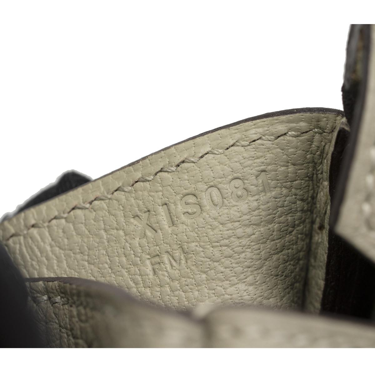 Hermes Birkin 30cm Sauge Clemence Leather Handbag 2016 COMES WITH RECEIPT, DUST  For Sale 2