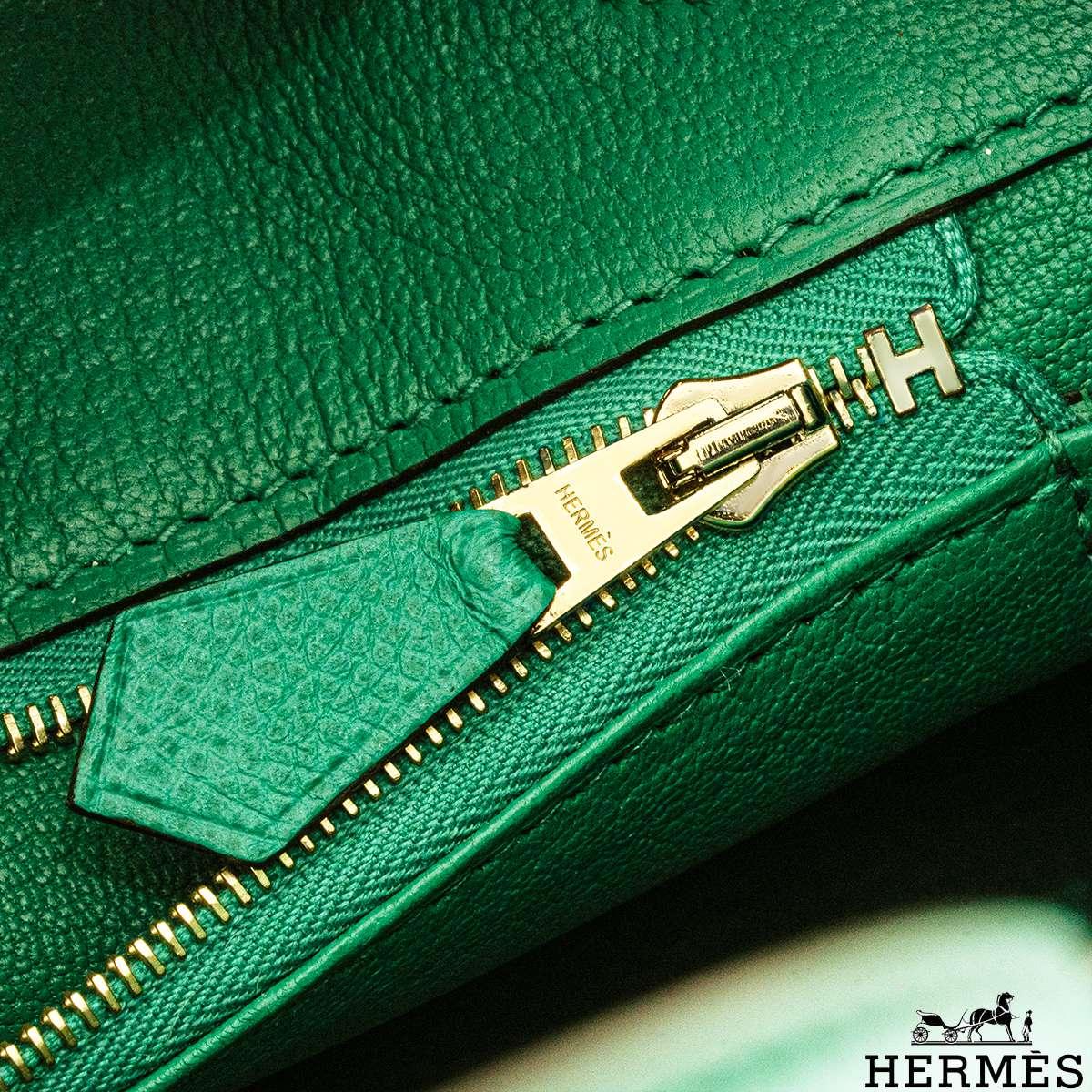 Hermés Birkin 30cm Vert Jade Veau Epsom GHW For Sale 1